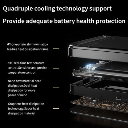 New High Quality Alloy Powerbank Backup Battery for Magsafe with Gift Powerbank Magnetic Wireless Phone Charger with Phone Hold